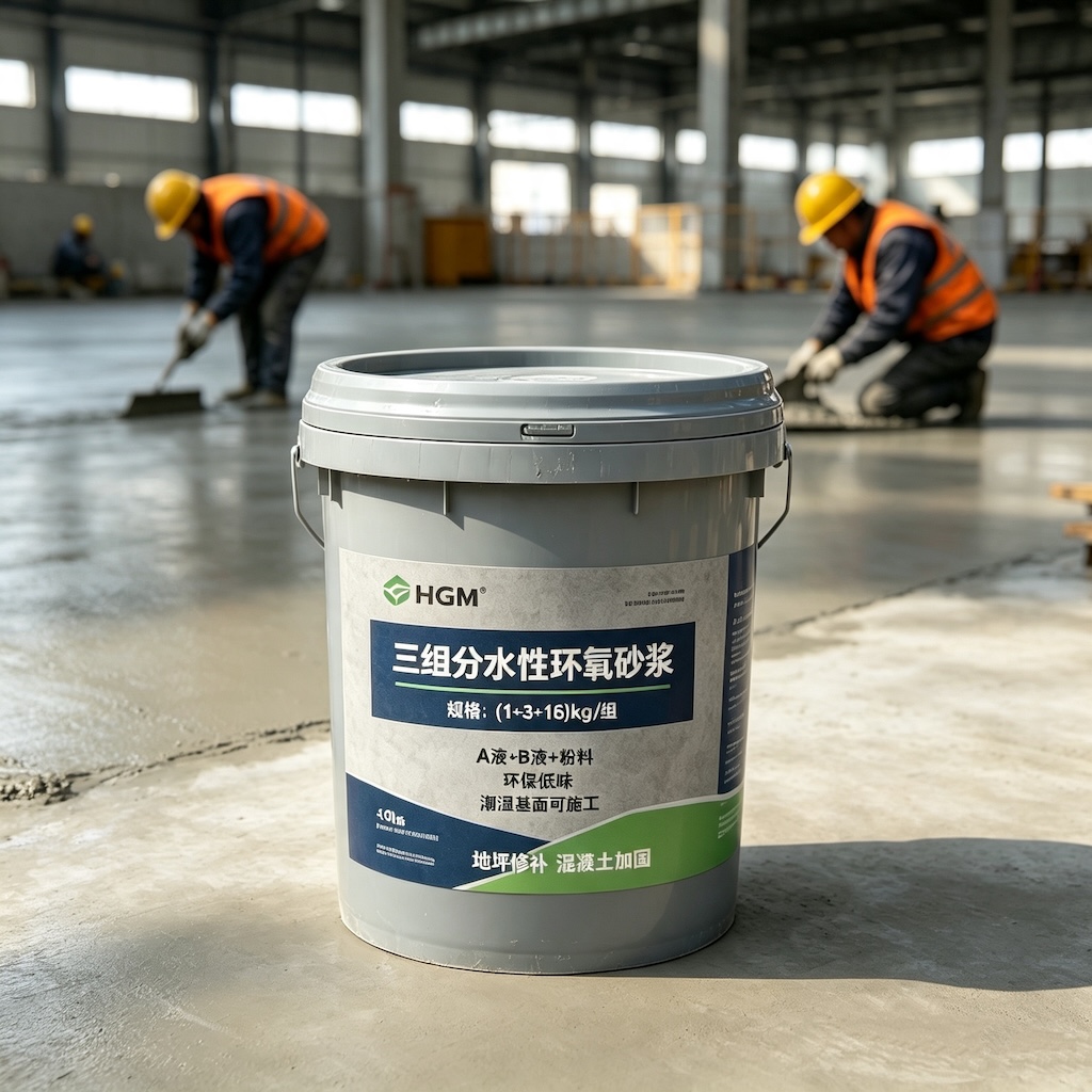 榆社三组份水性环氧砂浆